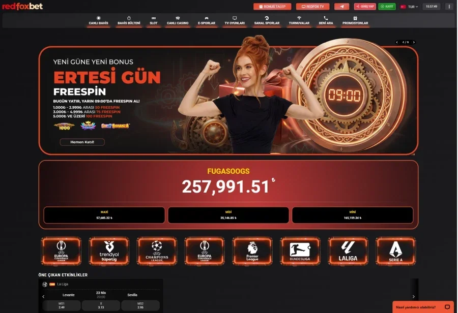 Redfoxbet ekran görüntüsü